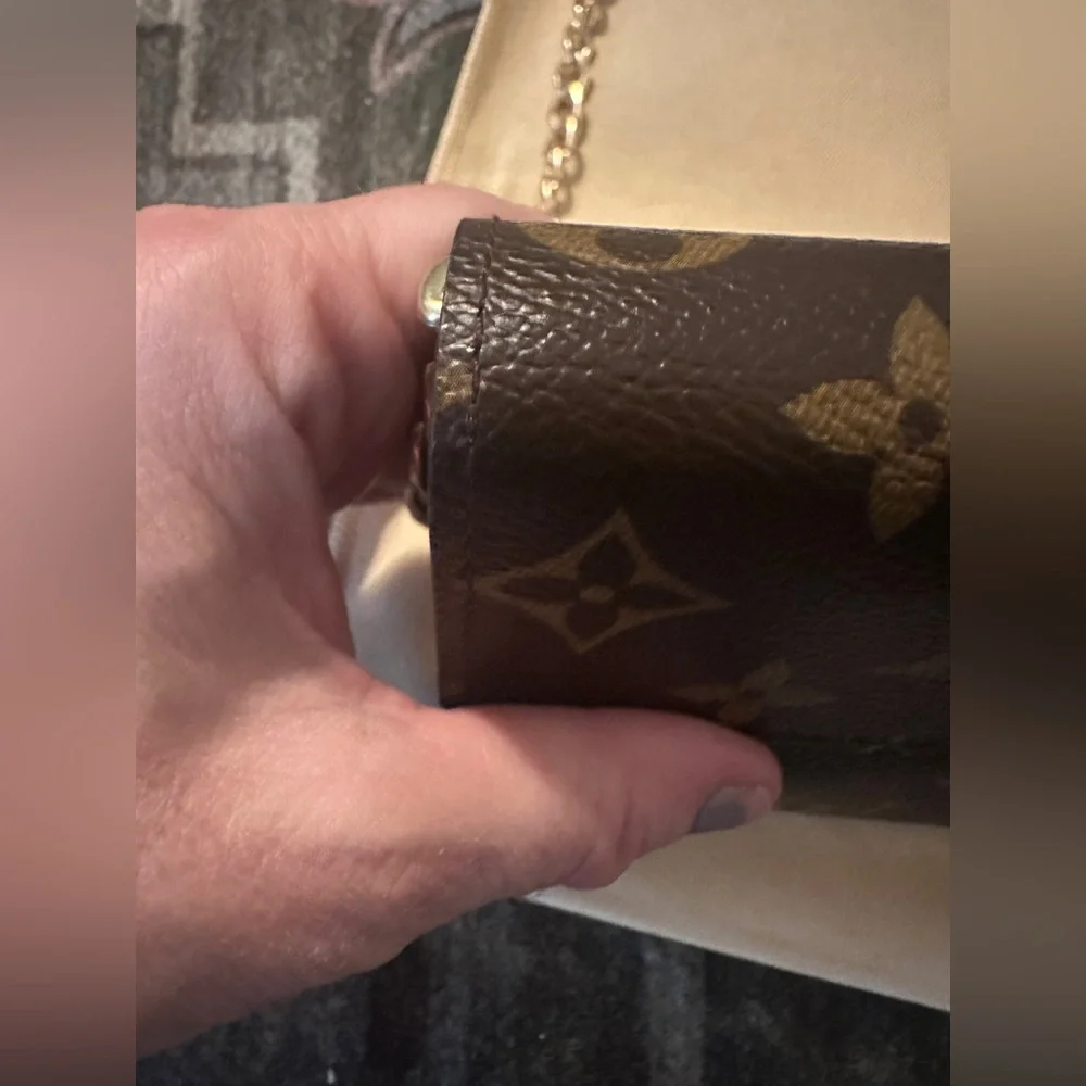 Louis Vuitton Porte Monnaie Monogram Pochette Credit Long Wallet